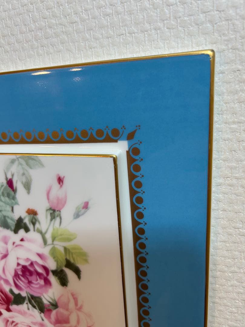 Sango MAGNA 三郷陶器　加藤吉春作 陶画　 陶板　タイル　花　薔薇