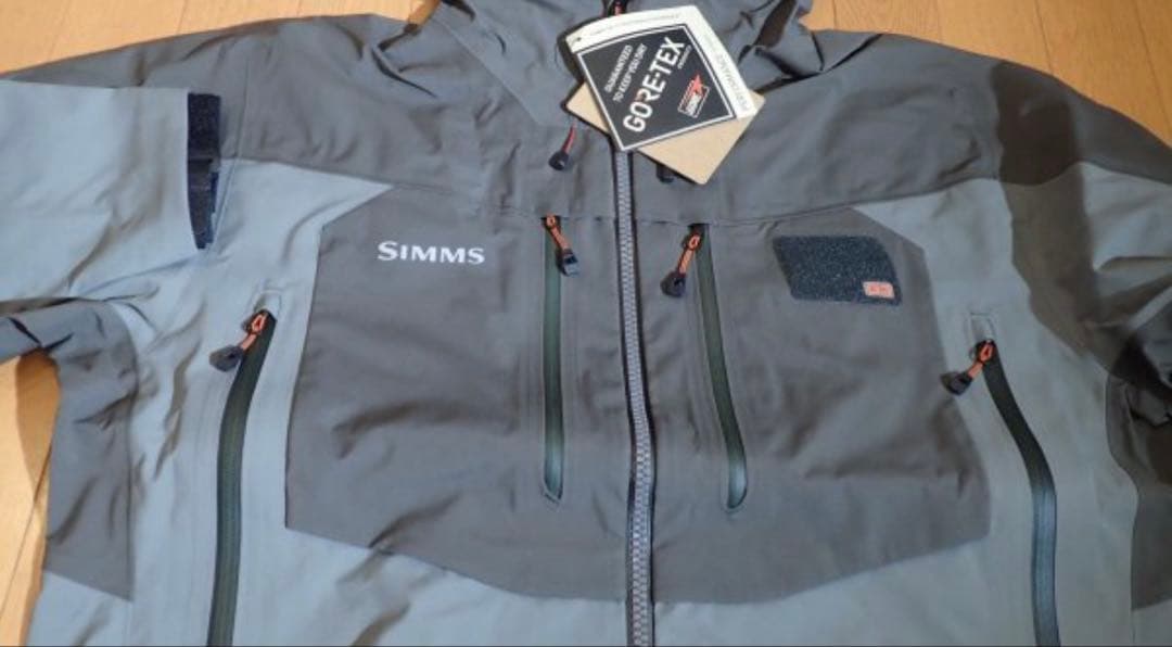 Simms G3 Guide Jacket グレー/ブラック