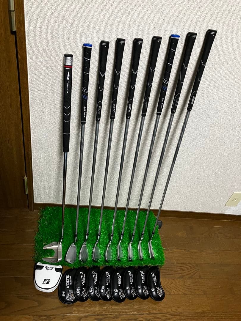 カタナゴルフ　NINJA ゴルフクラブセット 14本フルセット　カーボン　SR
