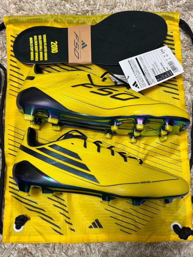 adidas F50 エリート FG 2010 復刻 27cm