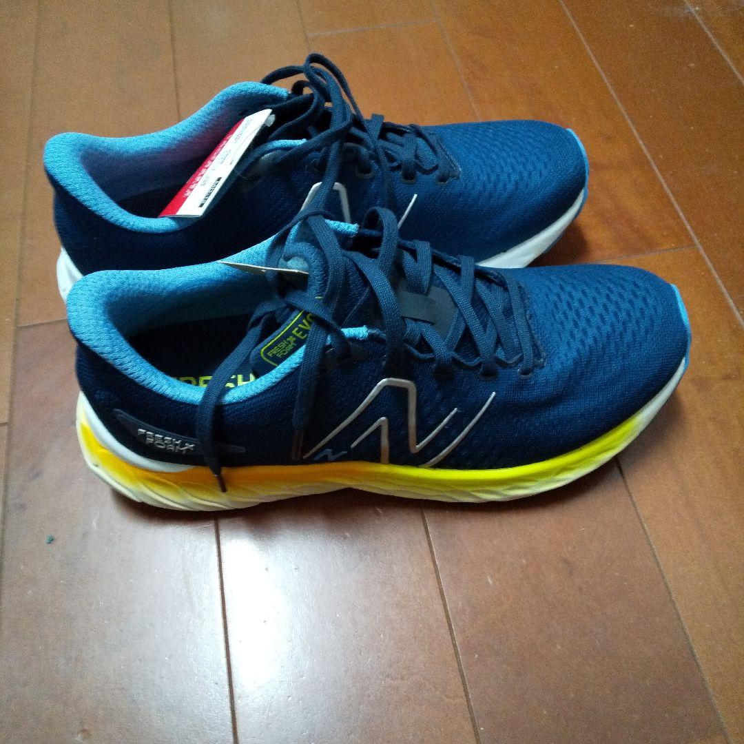 New Balance Fresh Foam ネイビー/イエロー ニューバランス