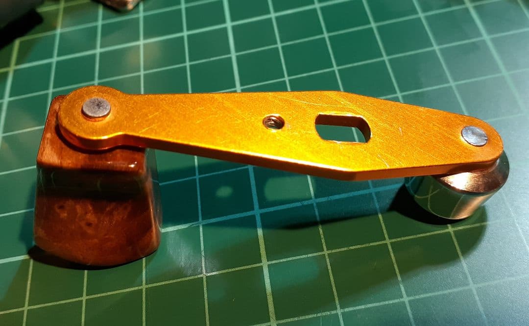 アンバサダー2500Cサンセットオレンジ純正シングルハンドル ウッドノブ仕様