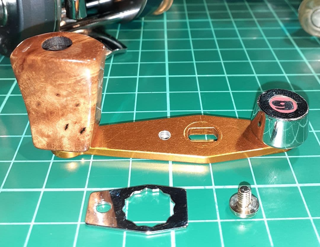 アンバサダー2500Cサンセットオレンジ純正シングルハンドル ウッドノブ仕様