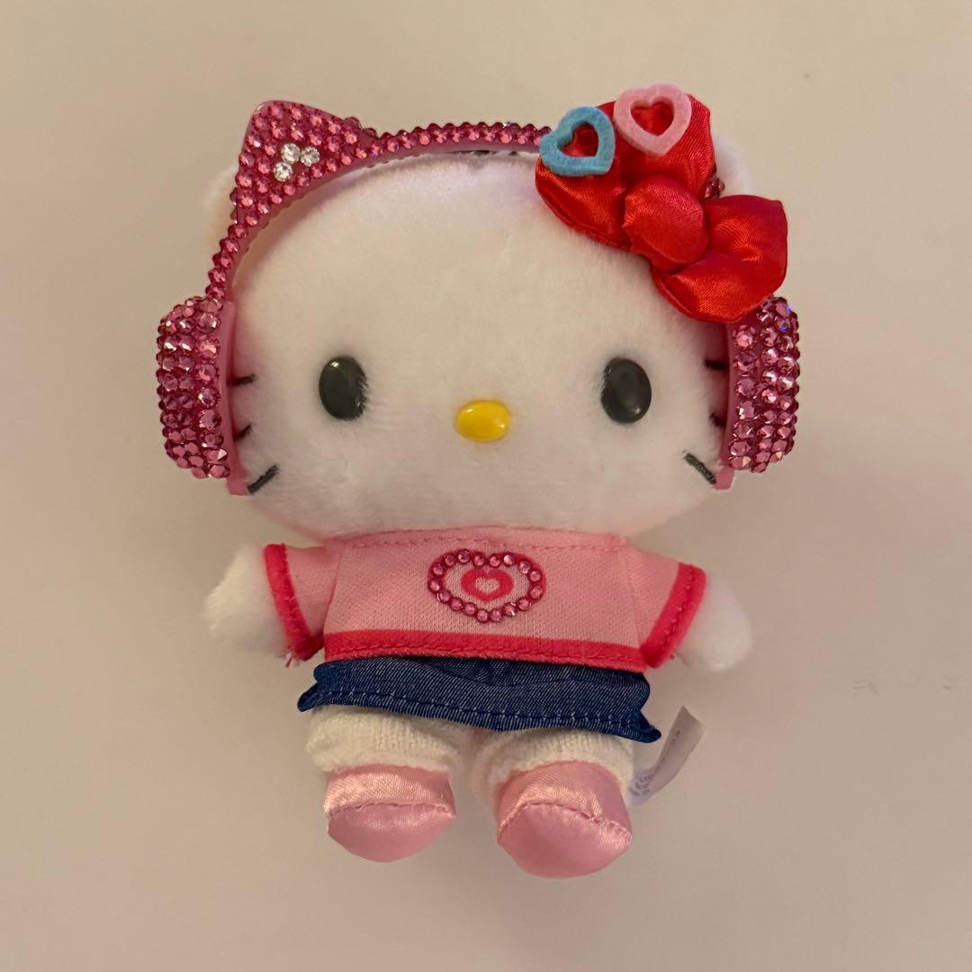 ウチらの平成ポップスデザインシリーズ キティ ぬいぐるみ キラキラデコ