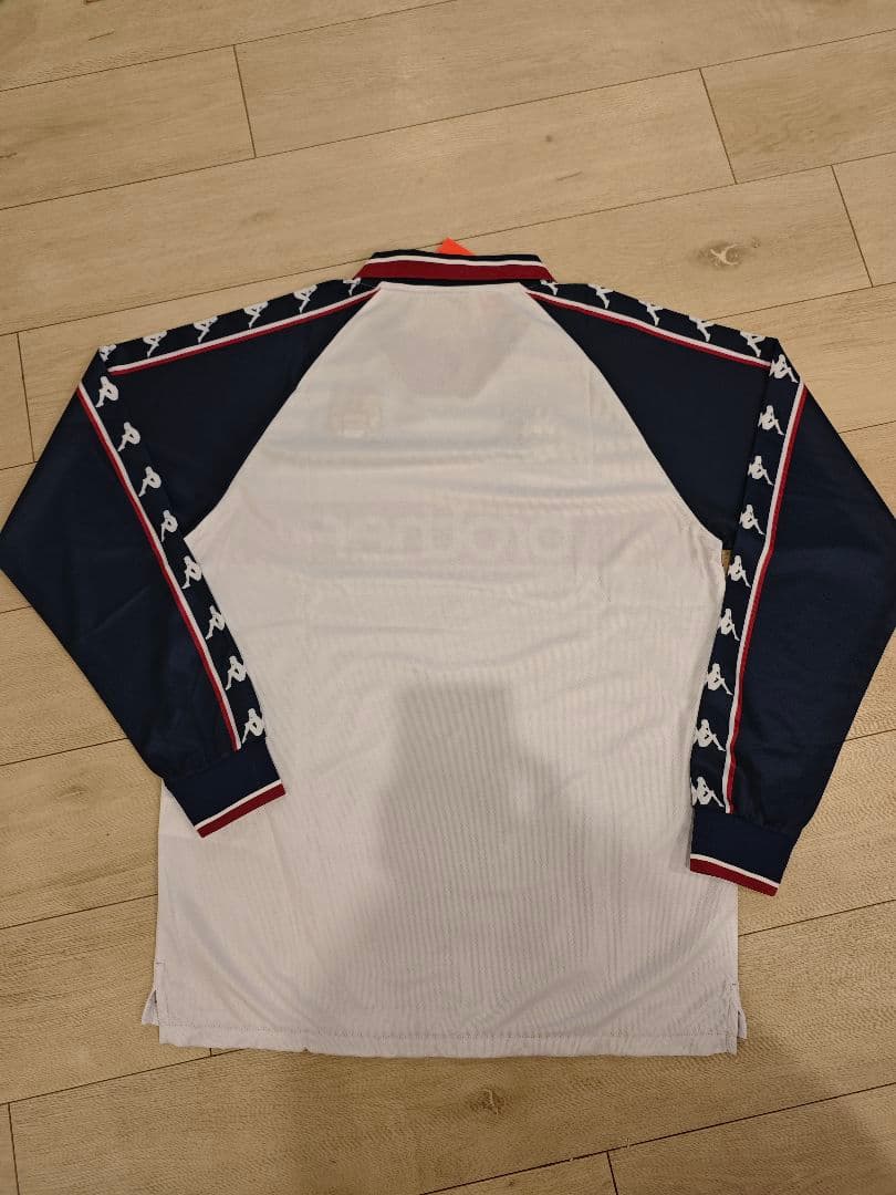 マンチェスターシティ kappa 97-98 アウェイ 長袖 レトロ XL
