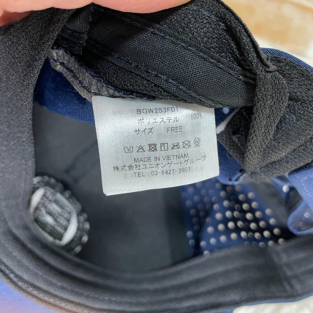 新品　激レア　ブリーフィングゴルフ　パンチングメッシュキャップ　ネイビー