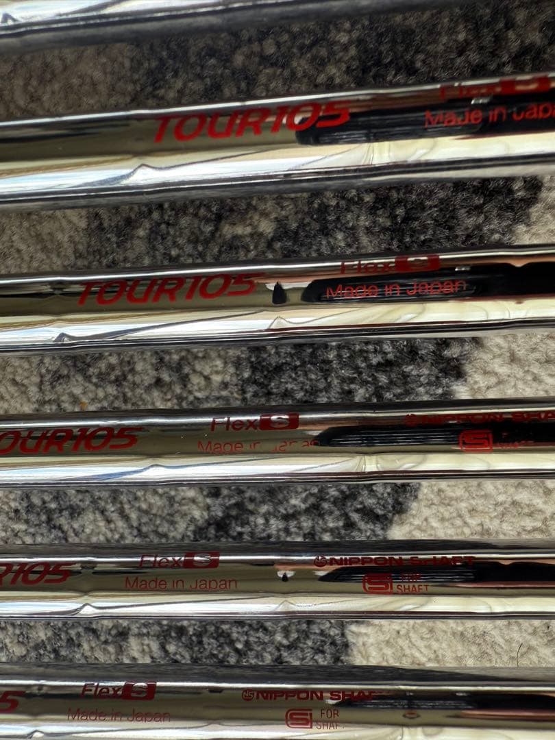 PXG 0317T アイアン 7本セット モーダス ツアー105S 4-9 W