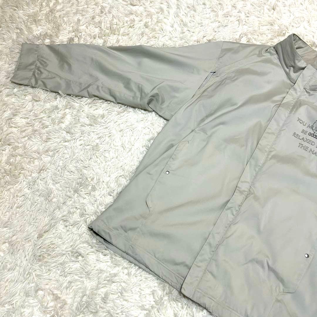 【アダバット】秋冬 ロゴマーク 長袖 ゴルフ ブルゾンジャケット 2way