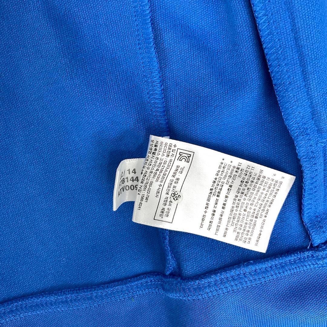 adidasカラートラックジャケット ジャージ　青