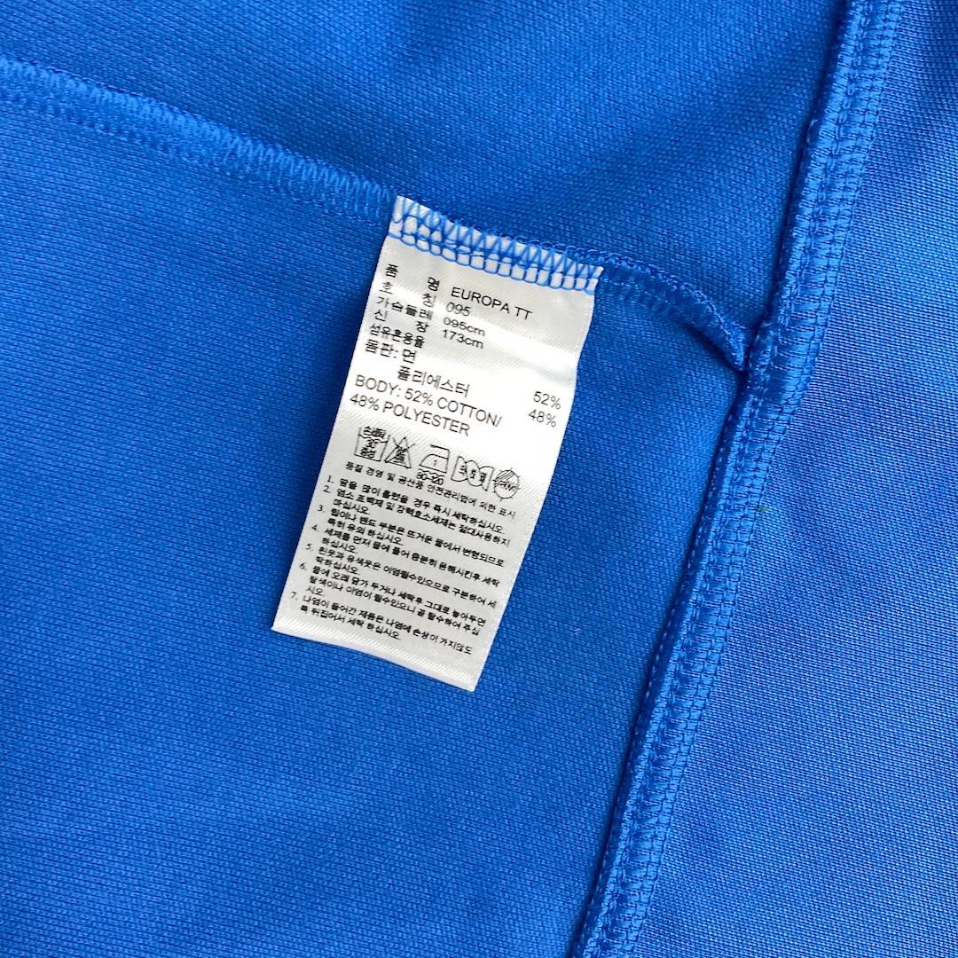 adidasカラートラックジャケット ジャージ　青
