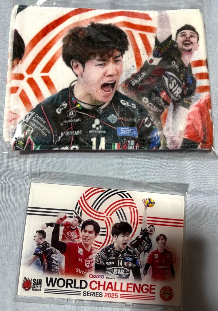 ペルージャ2024/25公式ユニフォーム等 石川祐希グッズ8点セット