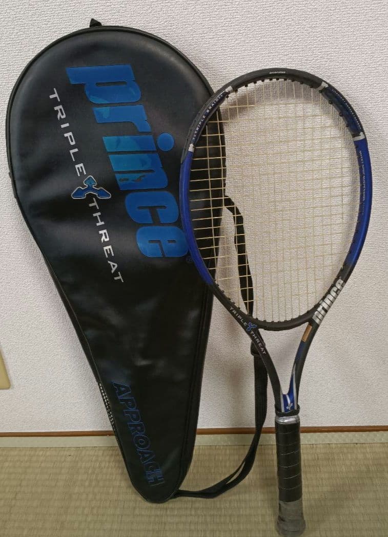 prince triple threat oversize テニス　ケース付