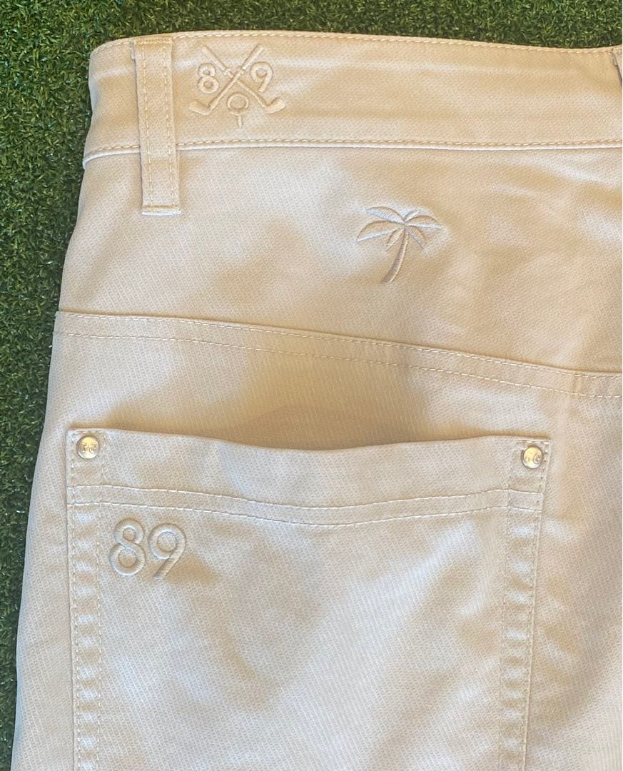 【美品】パーリーゲイツ　ハーフパンツ　5：L