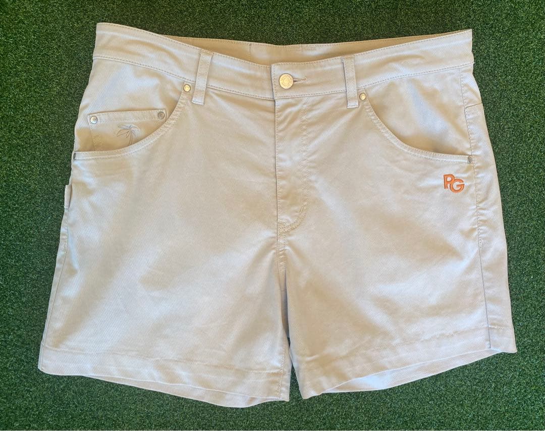 【美品】パーリーゲイツ　ハーフパンツ　5：L
