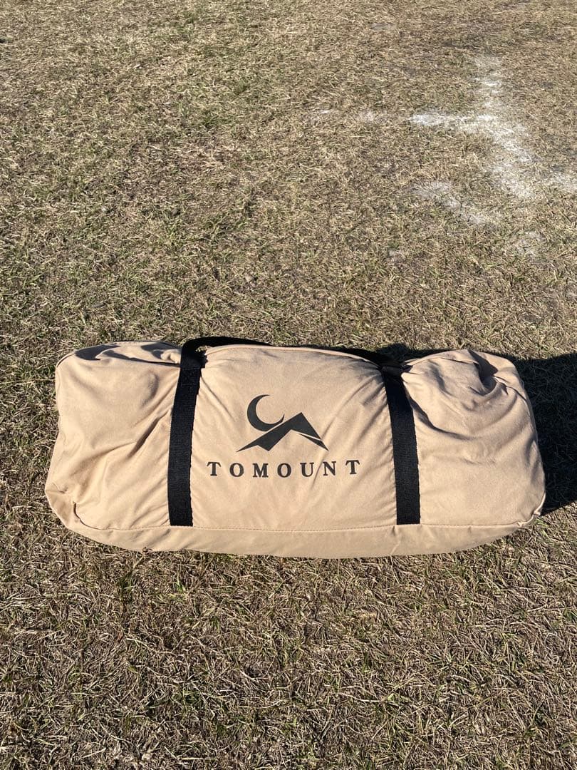 TOMOUNT ワンポールテント TC 1回使用のみ 美品 期間限定値下げ中