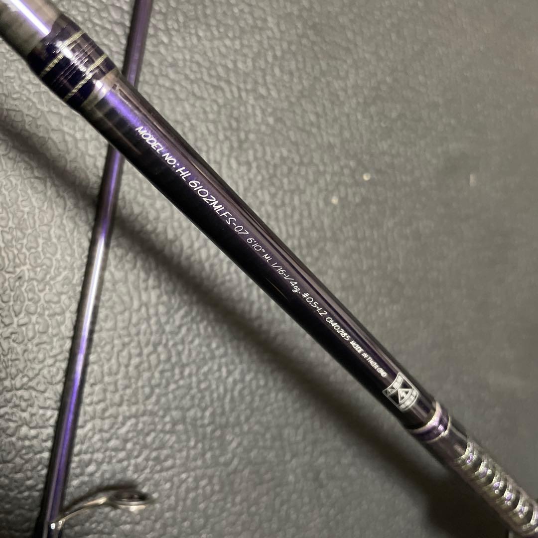 ハートランド スピニングロッド 6.1フィート 柳龍