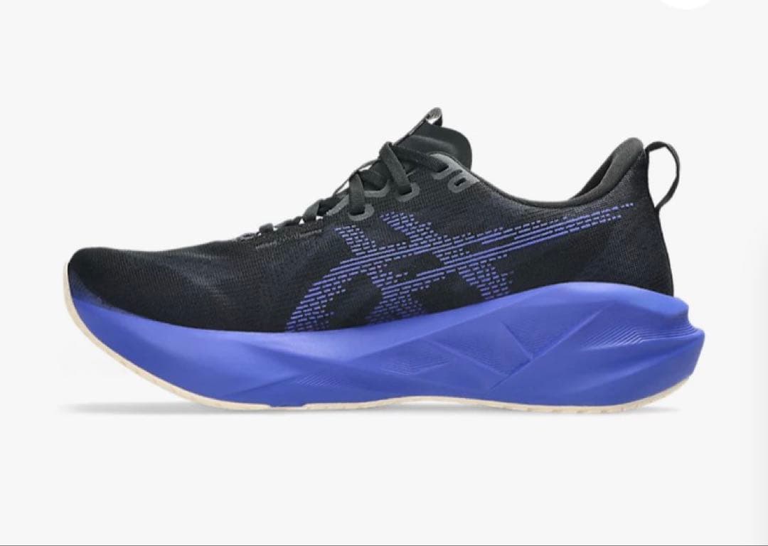 asics NOVABLAST 5 ノヴァブラスト 28.0 黒/コバルト