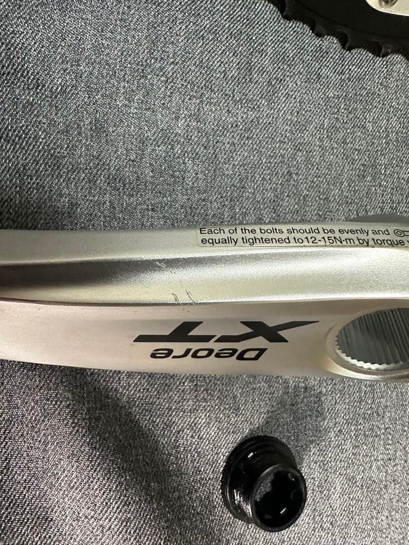 SHIMANO DEORE XT FC-M770 170mm クランク