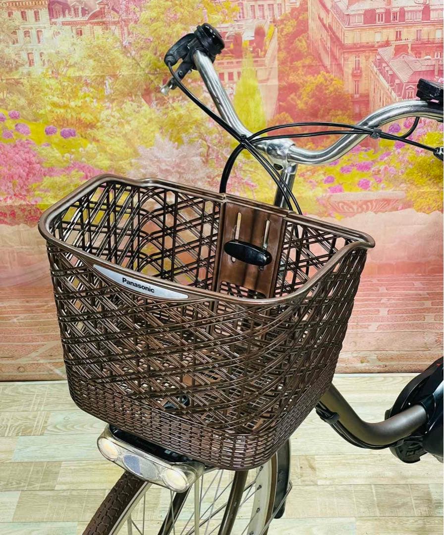 K2909 電動自転車パナソニック ママチャリ26インチ 8.9Ah 送料無料