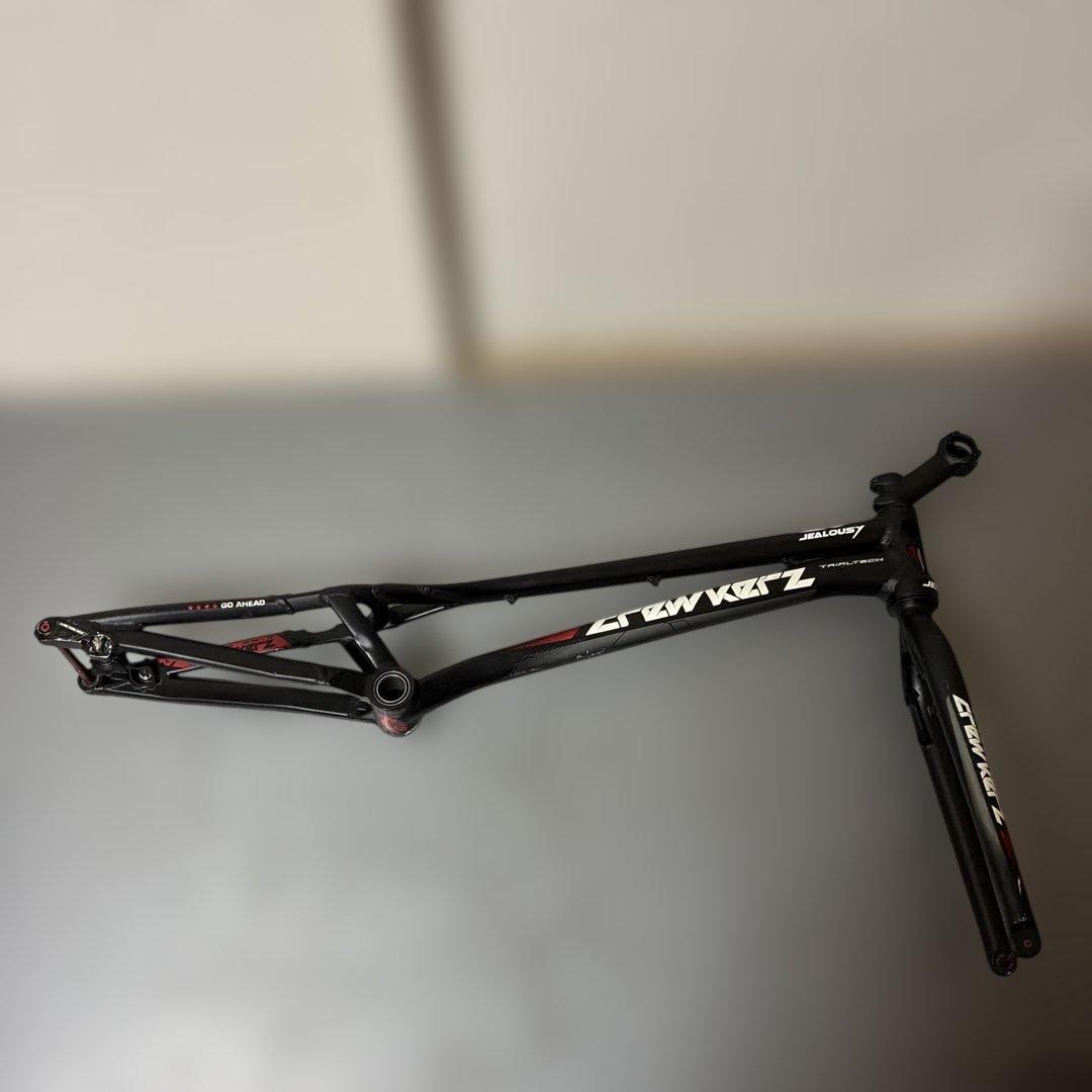 CREWKERZJEALOUSYトライアル自転車フレーム セット
