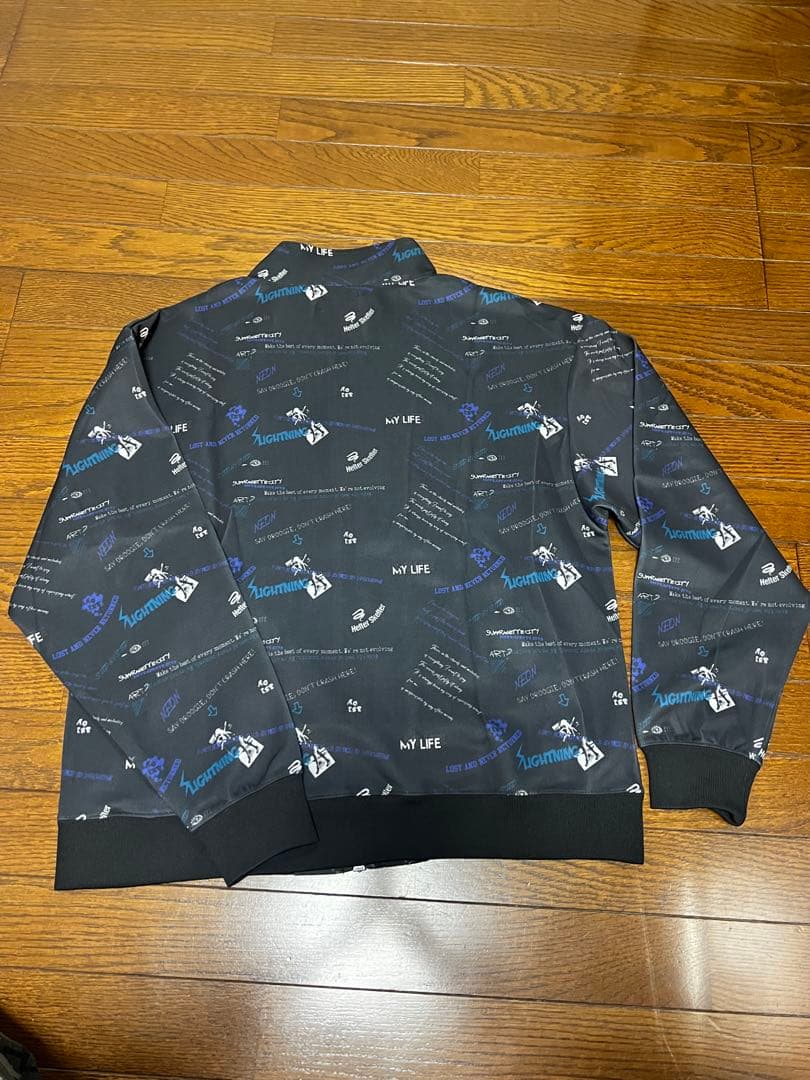 新品未使用☆ノイズスケープ☆ジップアップジャージ☆セットアップ☆黒☆Sサイズ