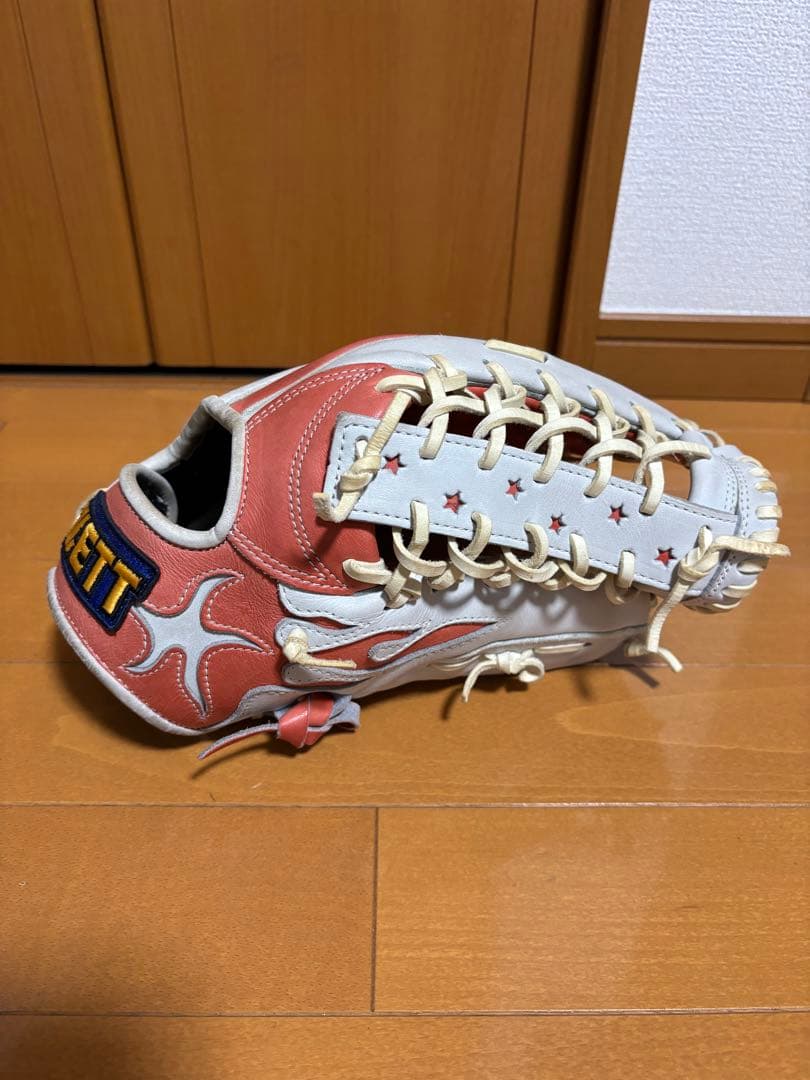 ZETT 軟式グローブ 赤星モデル