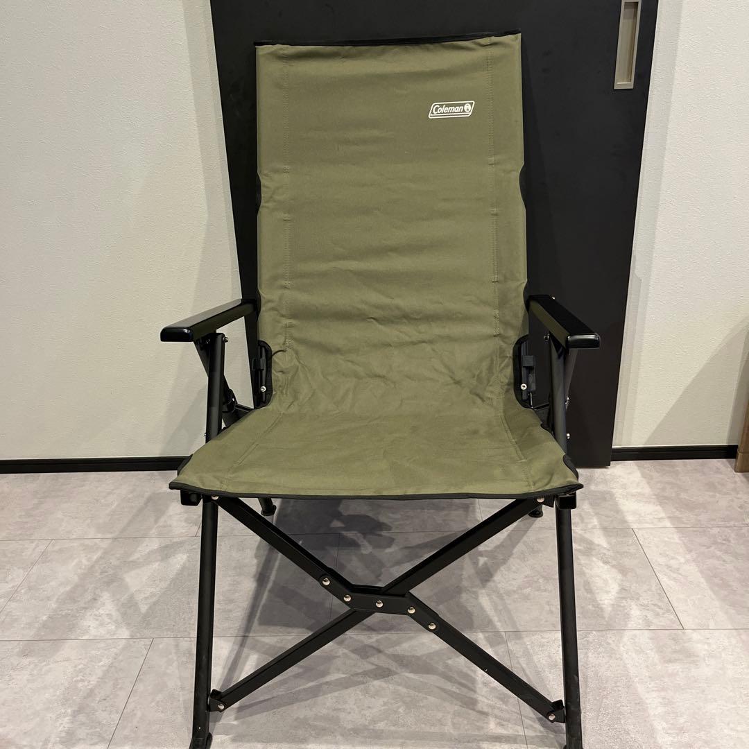 ぴくわColeman レイチェア オリーブグリーン