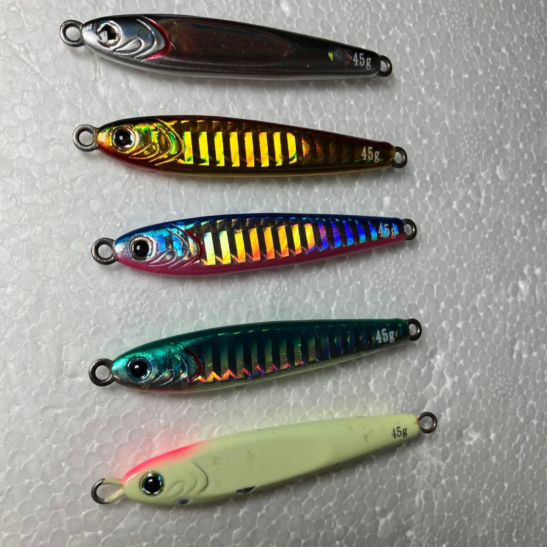 ◆20 極美品　ダイワ　TGベイト　45g 5点　SLJ　ジギング　タングステン