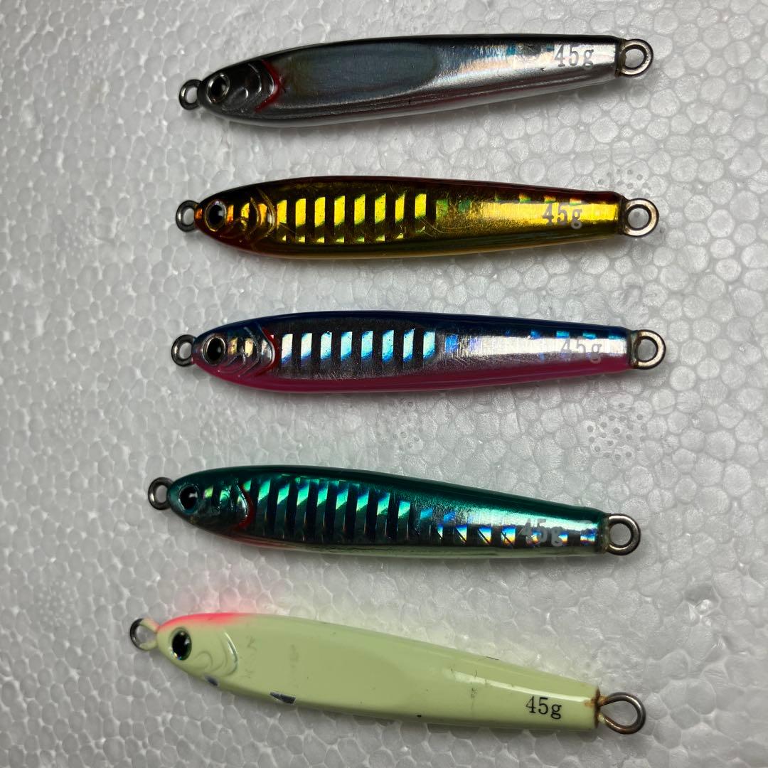 ◆20 極美品　ダイワ　TGベイト　45g 5点　SLJ　ジギング　タングステン