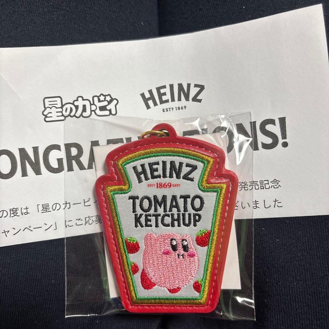 カービィ キーホルダー HEINZトマトケチャップデザイン
