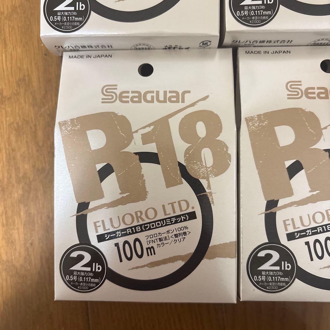 Seaguar R18 フロロカーボンライン 100m 2lb