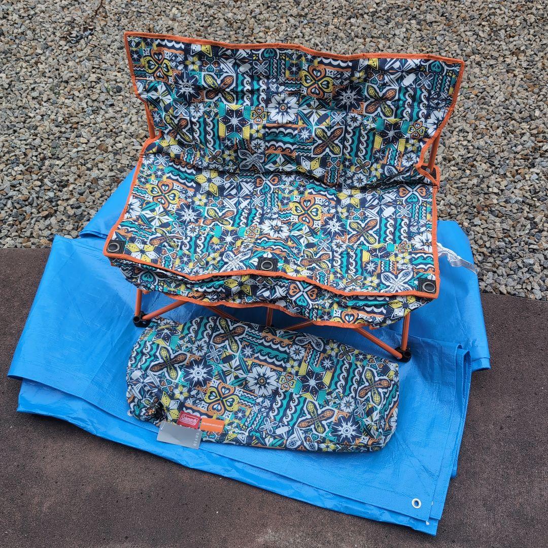 コールマン×ビームス アウトドアチェア レジャーシート セット