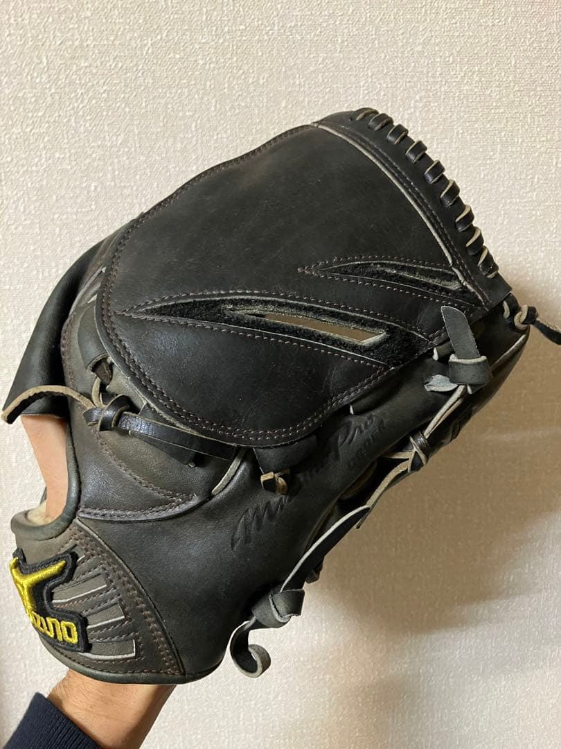 ミズノプロ　硬式投手用グローブ　ノースヨーロピアンキップ