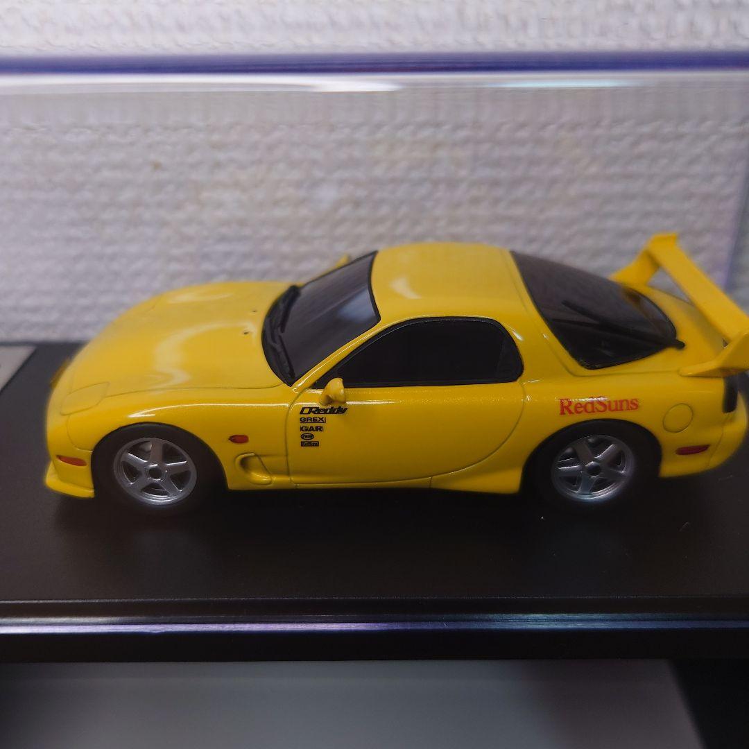 廃盤　モデラーズ 1/43 頭文字D FD3S RX-7 高橋啓介　レッドサンズ
