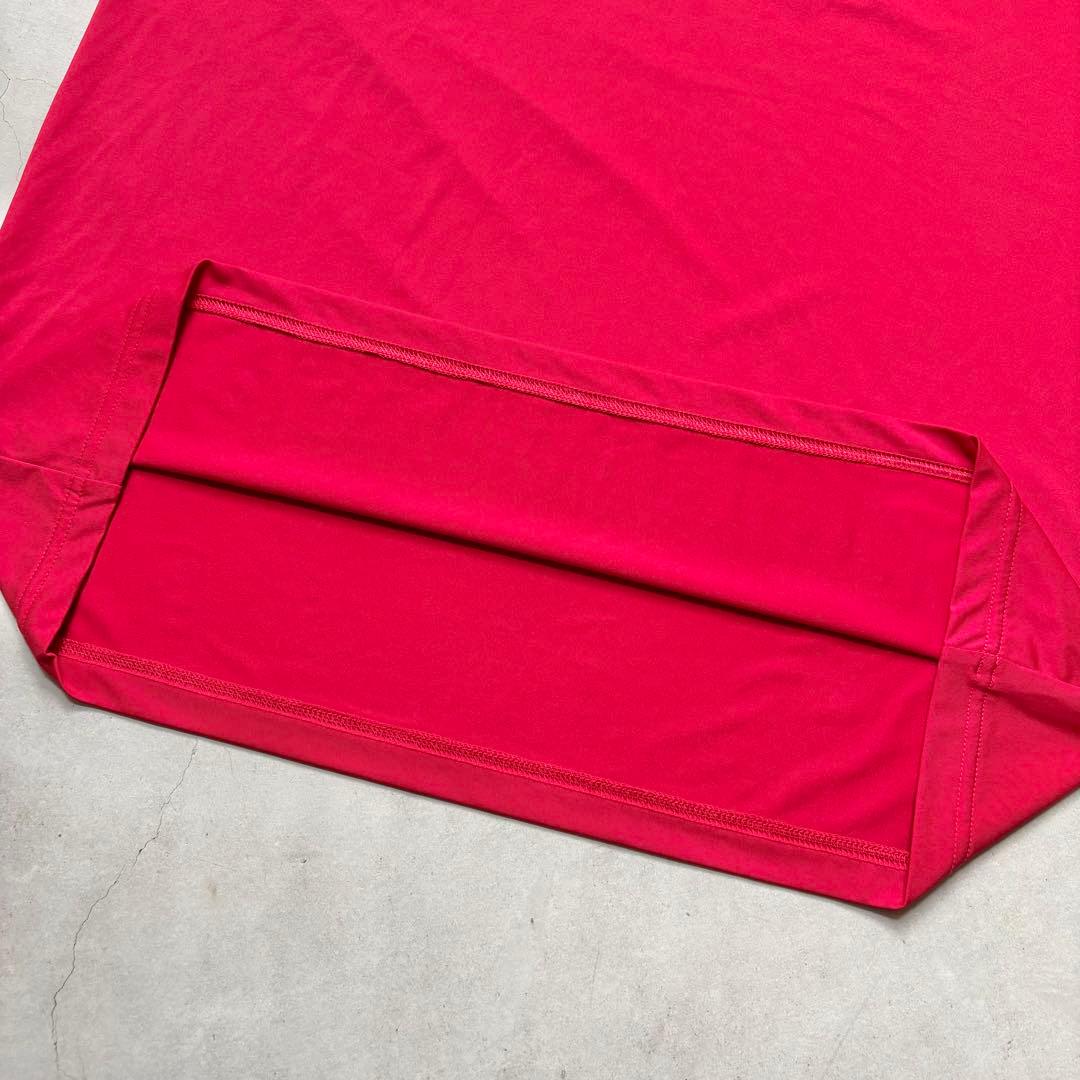   GOLF 半袖モックネックTシャツ XL 赤
