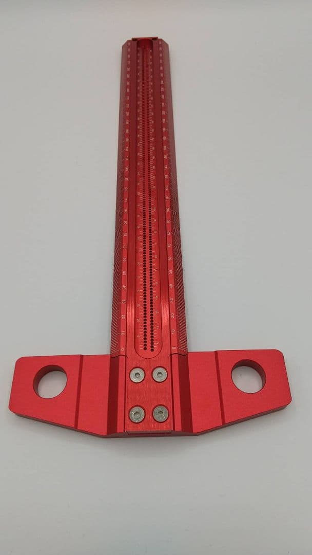 500 木工定規 ゲージ スコヤ 大工　測定　定規 工具 ケガキ　T型 便利