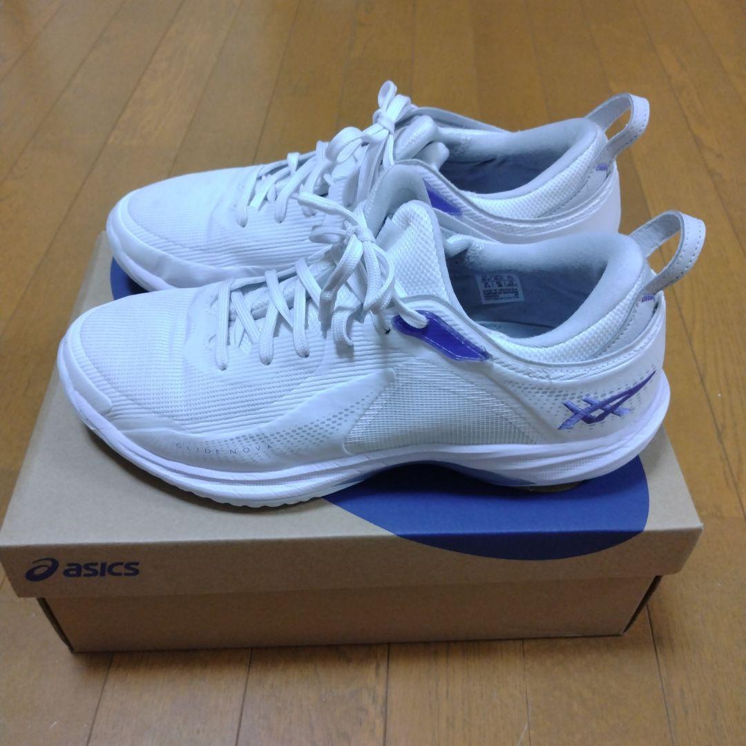 ASICS GLIDE NOVA FF 4 25.5cm ホワイト/ブルー