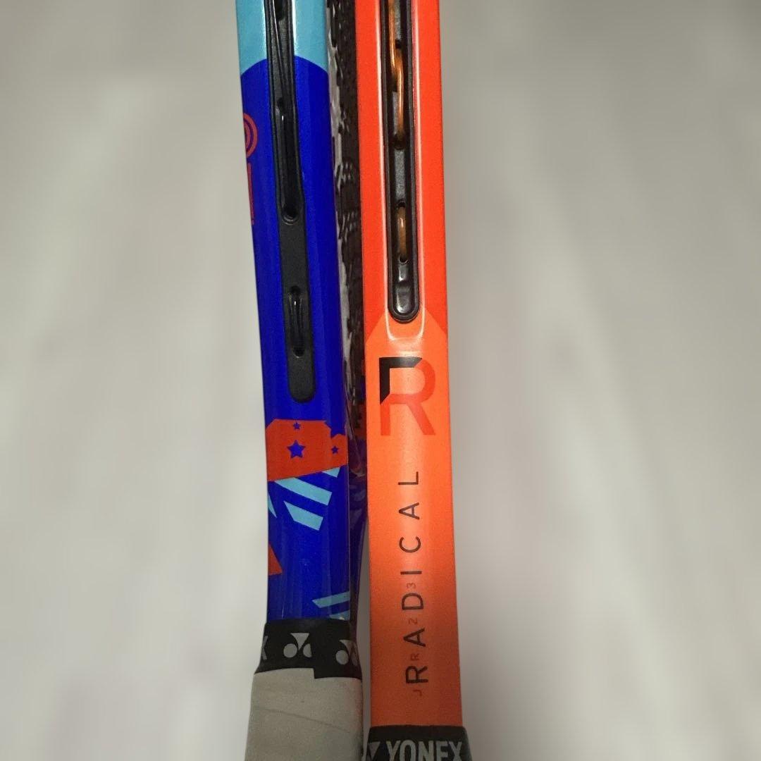 YONEX RADICAL テニスラケット 青/オレンジ