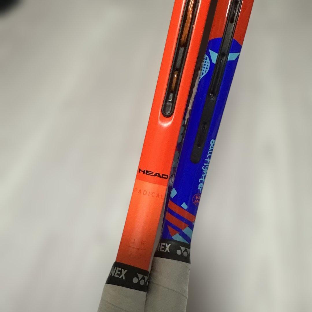 YONEX RADICAL テニスラケット 青/オレンジ