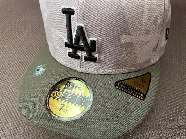 大谷翔平着用ドジャース Armed Forces Day59FIFTY7₋3/8