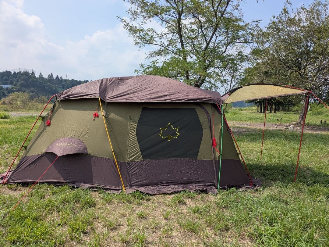ロゴス　プレミアム　PANELリビングプラス-AE　グランドシート付き