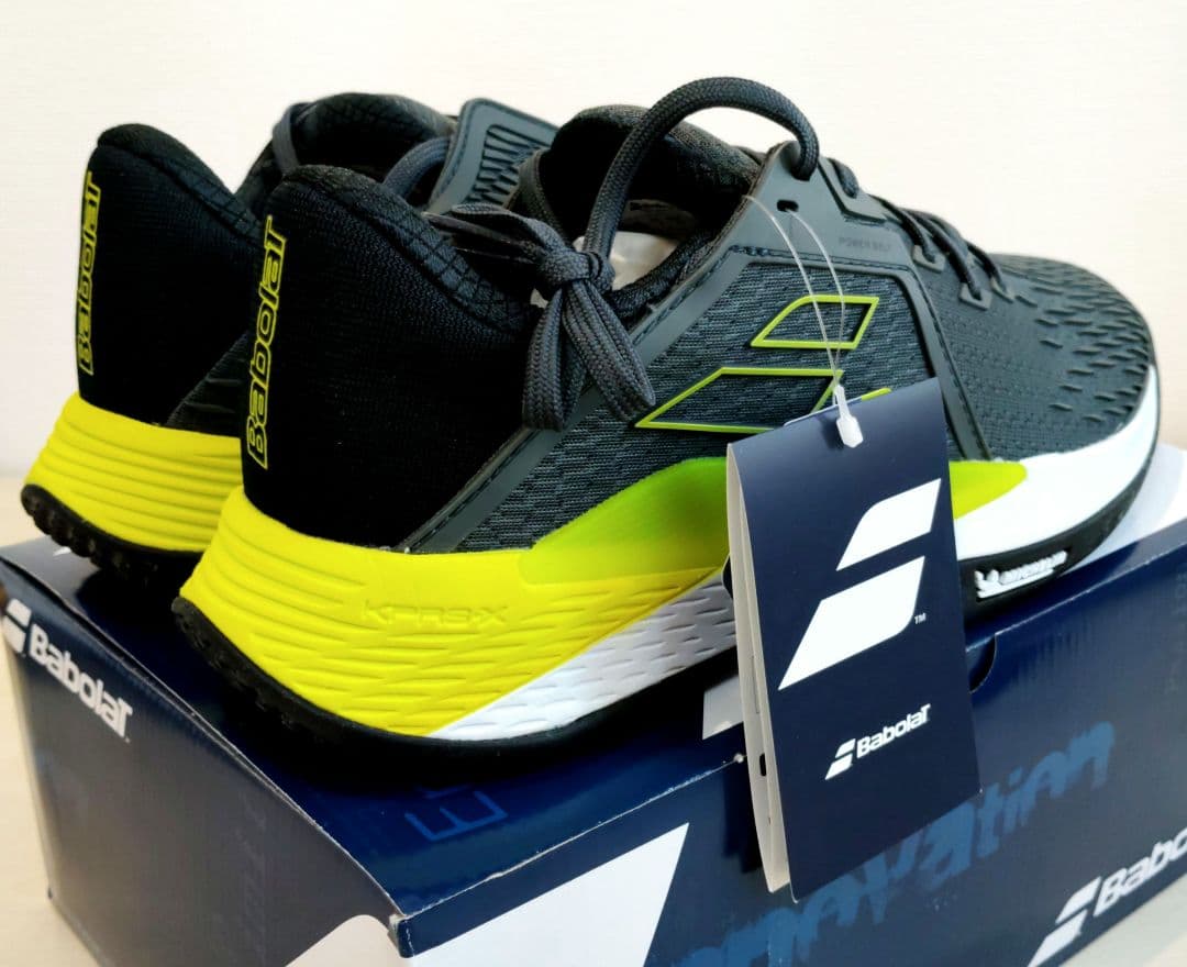 更に値下げ27.5 バボラ テニスシューズ プロパルスフューリー3 オムニクレー