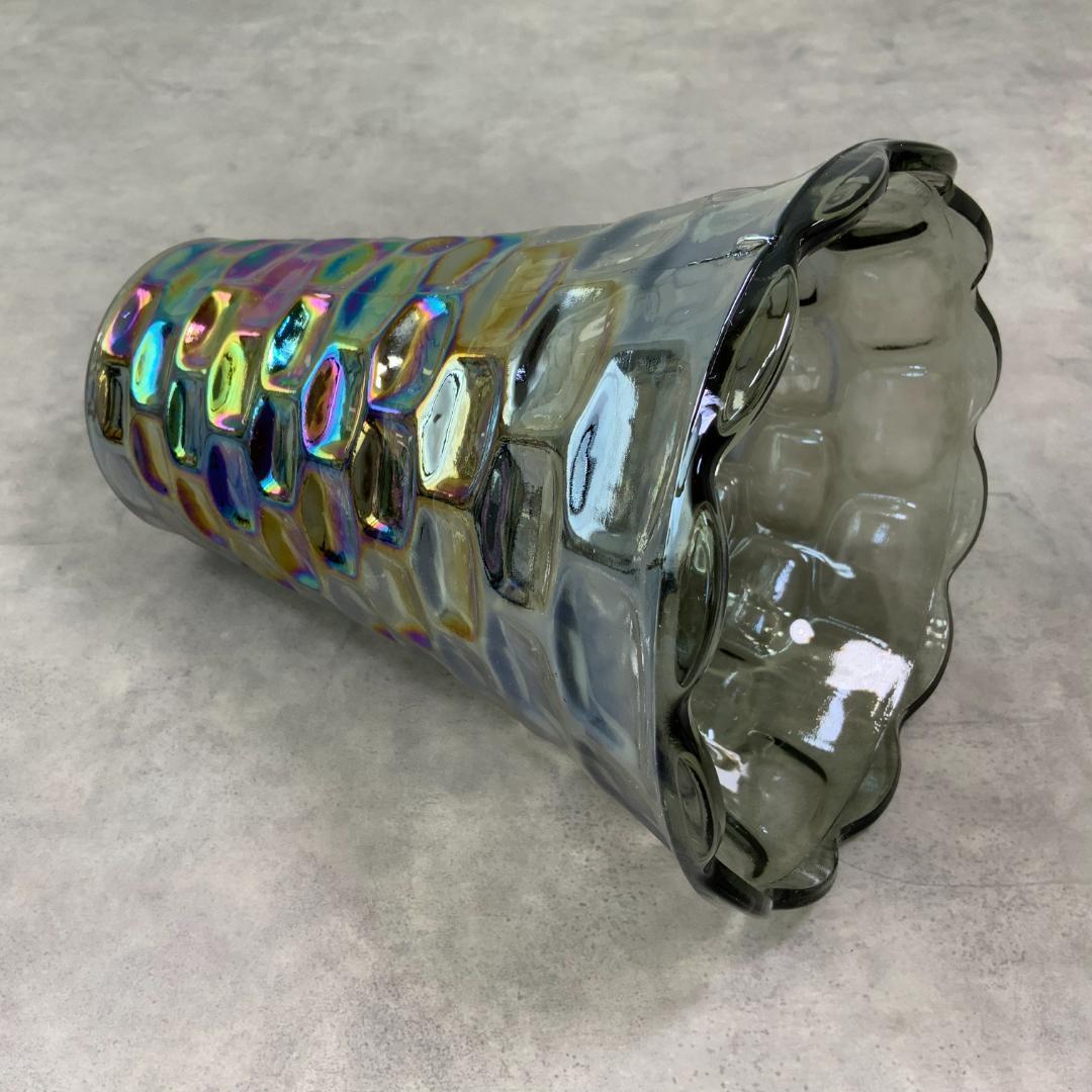 70’s Federal ヴィンテージ フェデラル グラス ベース 花器 花瓶