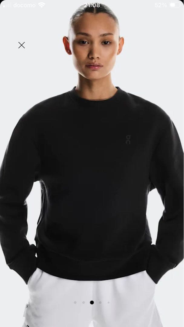 【美品】On Focus Tech Crew スウェット　M