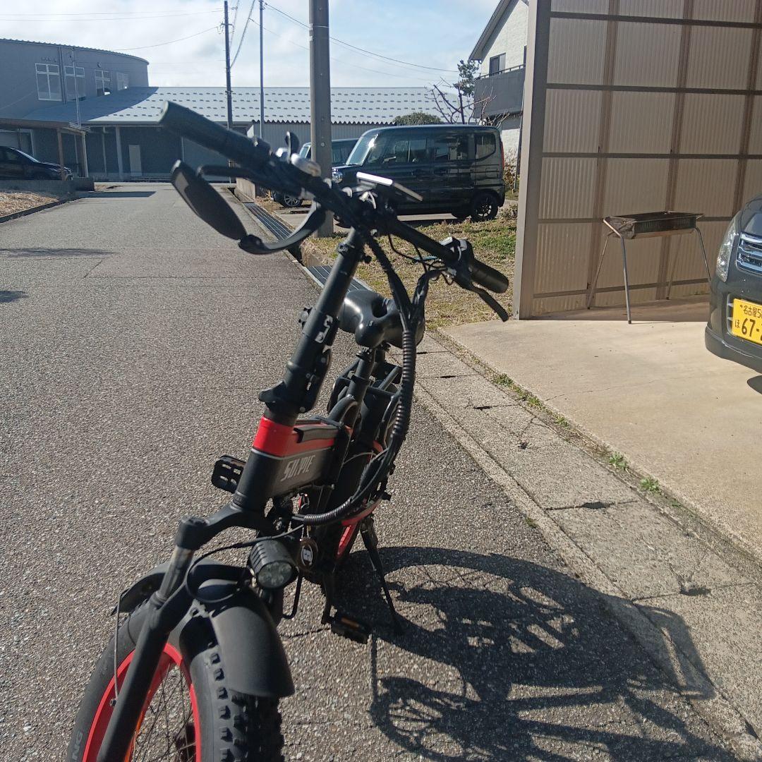 SWAPITE スポーツタイプ 電動アシスト自転車 赤/黒
