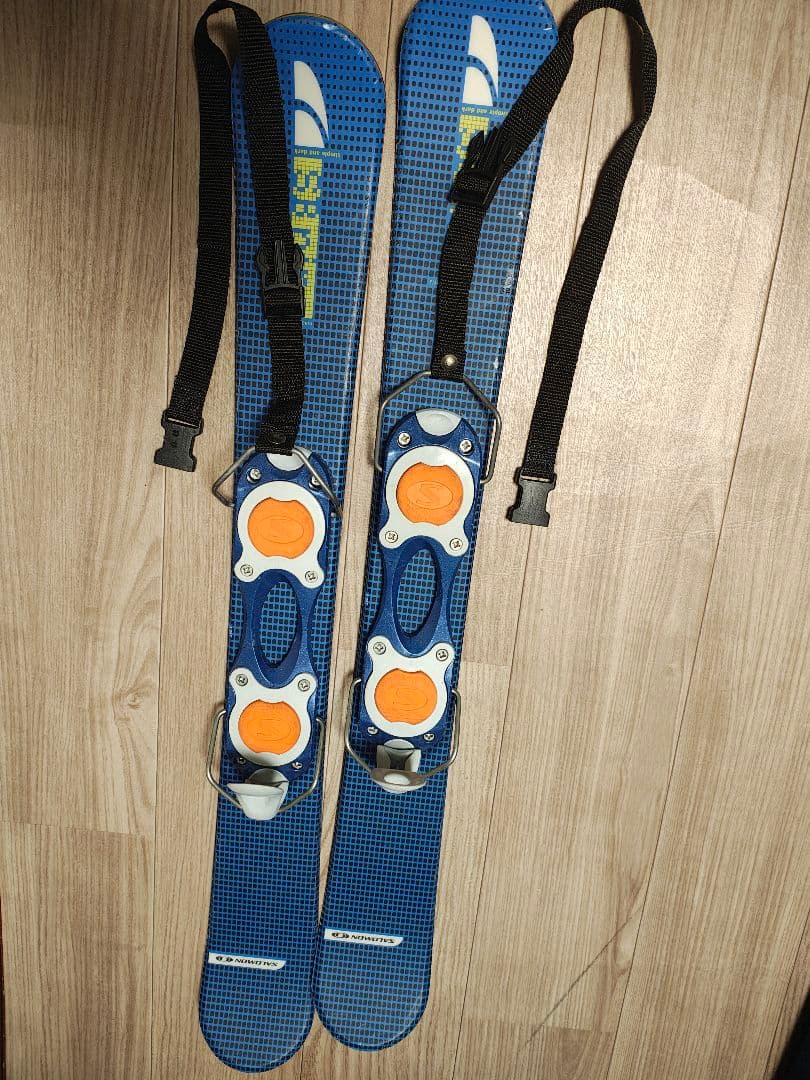【状態良好☆】90cm　SALOMONファンスキー板♪　ツインチップ！