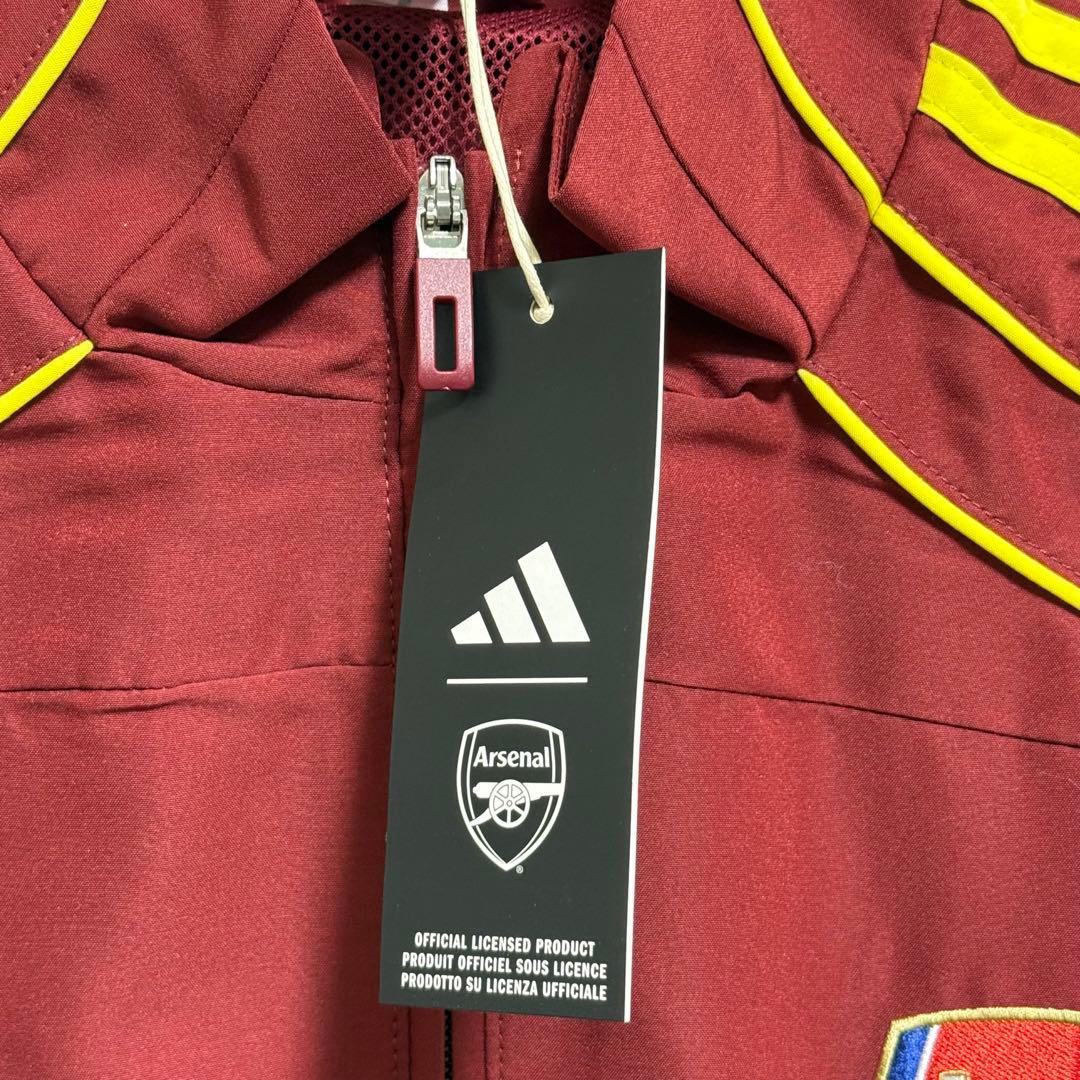 adidas アーセナル ジャケット 赤
