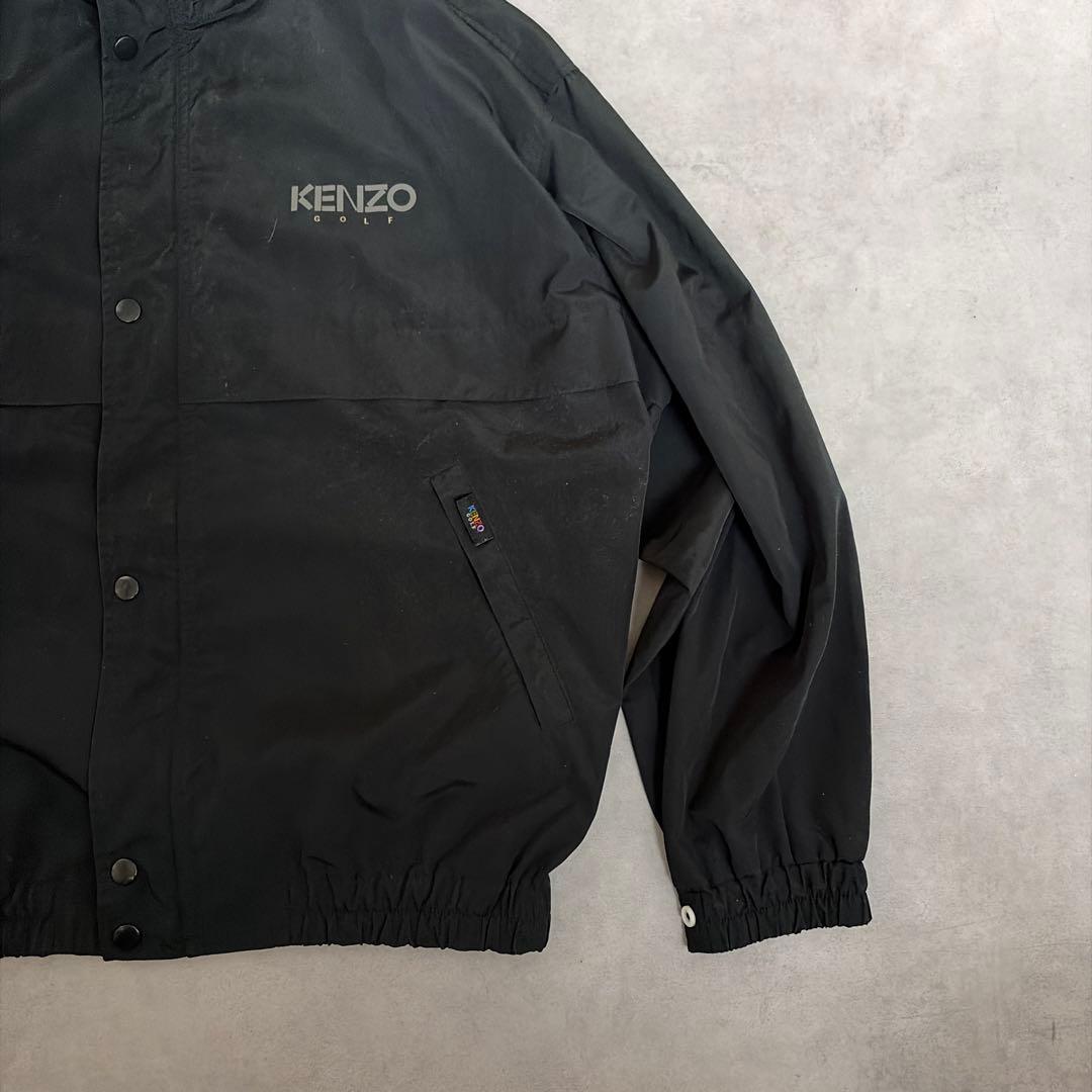 KENZO GOLF ケンゾー ゴルフ ナイロンジャケット コーチジャケット L