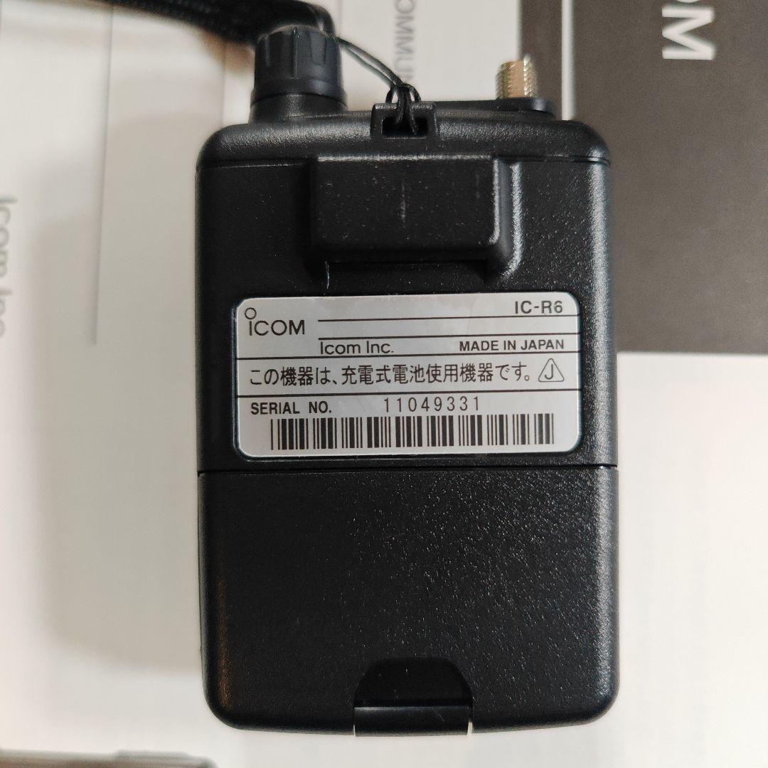 ICOM IC-R6 広帯域受信機