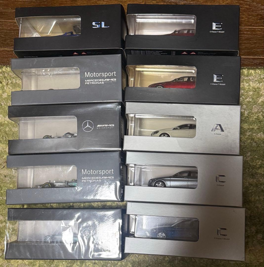 メルセデスベンツ　ディーラー特注　ミニカー　1／43 10台セット AMG